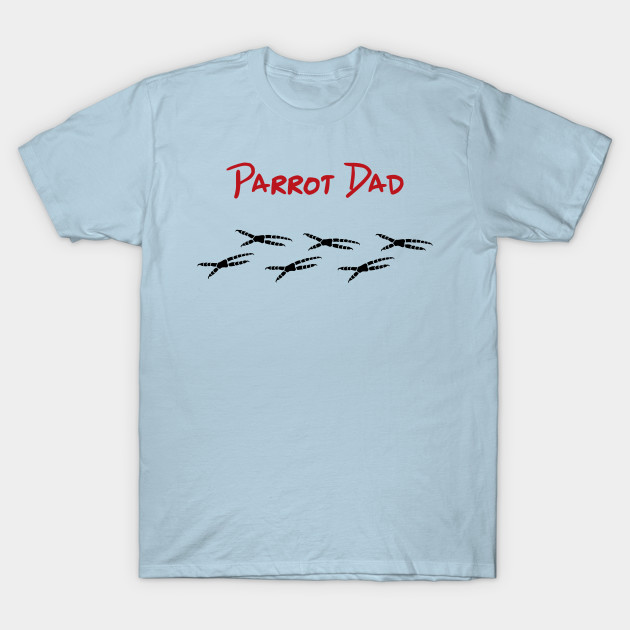 Parrot Dad with Footprints